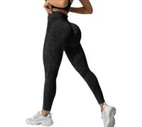 Generico Leggins Anticellulite Donna, Leggings 3D Fittabella Modellanti a Compressione Graduata Leggings, Push Up Pantacollant Sportivi per Yoga e Uso Quotidiano