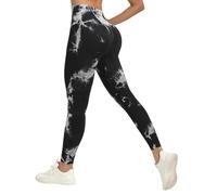 Generico Leggins Anticellulite Donna, Leggings 3D Modellanti a Compressione Graduata Leggings Push Up Sculpture Lipedema Pantacollant Sportivi Vita Alta Senza Cuciture per Fitness Yoga S-3XL
