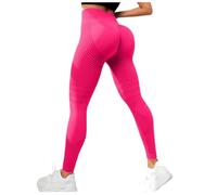 Generico Leggins Anticellulite Donna, Leggings 3D Modellanti a Compressione Graduata Leggings Push Up Sculpture Lipedema Pantacollant Sportivi Vita Alta Senza Cuciture per Fitness Yoga S-XXL