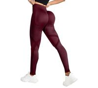 Generico Leggins Anticellulite Donna, Leggings 3D Modellanti a Compressione Graduata, Pantacollant Sportivi per Yoga e Uso Quotidiano，Push Up Sculpture Sportivo Yoga Fitness Pantacollant S-XXL