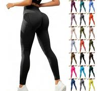 Generico Leggins Anticellulite Donna Leggins Anticellulite Donna Push Up Sculpture Lipedema a Compressione Graduata Leggings Anti Cellulite Leggings Sportivo Vita Alta Senza Cuciture Yoga