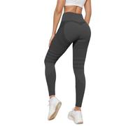 Generico Leggins Compressione 3D Anticellulite Donna Leggings Anti Cellulite Leggins Compressione Graduata Lipedema Leggings Sportivi Push Up Vita Alta Senza Cuciture Pantaloni Yoga e Fitness