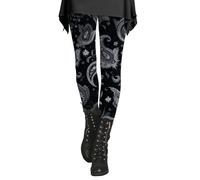 Generico Leggins Donna Cotone Push Up Sportivi, Leggings Caldi Pantaloni Fitness Comodi Collant Offerta Sexy Collant Costume di Natale Leggins Natalizi Donna