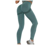 Generico Leggins Donna Invernali Eleganti, Pantaloni Palestra Donna Push Up Push Up Vita Alta Scrunch Pantaloni Palestra Dimagranti Anticellulite Pantacollant Fitness Leggings per Yoga Jogging