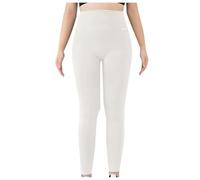 Generico Leggins Donna Push up Leggings Sportivi,Pantaloni Elasticizzati Comodi Vita Anticellulite Pantaloni Yoga Felpati Comfort Controllo della Pancia Fitness Alta per Sportivi O Casual