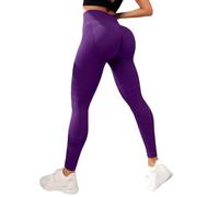 Generico Leggins Palestra Donna,Leggings a Compressione,Base con Cuciture Interne levigate per muoversi Senza vincoli per Ore Consecutive