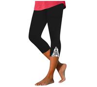 Generico Leggins Sportivi Donna Estivi con Tasche Leggings Donna Curvy Cotone Leggins Push Up Donna Fitness Anti Cellulite Leggings Donna Curvy Cotone Leggings Donna Eleganti Blu