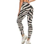 Generico Leggins Yoga Donna Vita Alta Tummy Control Push Up Pantalone da Palestra Non Trasparente Elasticizzato Pantacollant Curve Leggeri Leggings Yoga Taglia Forte Plus Size per Trekking