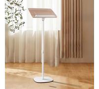 Generico Leggio Portatile Regolabile in Altezza per Ufficio, Scuola, conferenze e Chiesa, Versatile leggio da 130 cm (51 Pollici) per presentazioni ed Eventi.