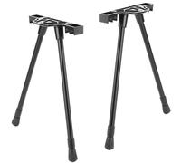 Generico Legs for Table, Heavy Duty Steel Camping Stand Limbs, Adjustable Metal Counter and Bench, Folding Pins Support, Ideal to Furniture, Dining, & Outdoor Use 8.66x2.36x1.38 Inches
