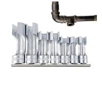 Generico Leitungs-Schlüssel - Chrom-Vanadium-Stahl, Sensor Line Socket, Ölleitungs Stecknuss | Reparatur Werkzeug Für Heimwerkstatt Industrie Werkstatt Lastkraftwagen Garage Mechaniker Techniker