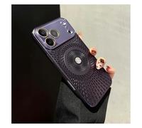 Generico Lekcase Phone Case, Ultra-Thin Alloy Heat Dissipation & Drop-Proof Magnetic Case for iPhone 12/13/14/15/16/17 Series (for iPhone 16 Plus,B)