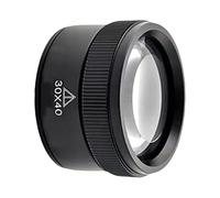 Generico Lente D'ingrandimento Tascabile - Anello Per Gioielli In Lega Di Zinco 30x, Strumento Per Artigiani Con N Ottico, Lnte D'ingrandimento In Lega Di Zinco 30x, Lente 'ingrndimento Pieghev