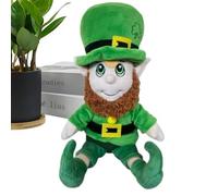 Generico Leprechaun Doll - St Patrick’s Day Plush Decoration Figurine | Soft Fabric Material with Detailed Costume Design, Holiday Ornament for Home Party Table and Seasonal Celebration Decor