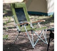 Generico Lettino Prendisole Pieghevole da Campeggio, Spiaggina Mare da Giardino Portatili e Compatte con Schienale Alto Regolabile a 3 Livelli