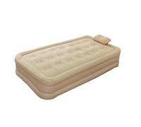 Generico Letto a doppia aria con pompa integrata, materasso gonfiabile automatico - Blow Up letti con pompa integrata | Cuscinetto pieghevole portatile soffiaggio automatico per escursioni