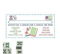 Generico Lettore Linee Carte Mahjong Tabellone Tracciamento Strategico