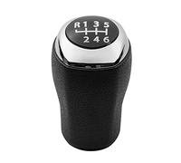 Generico Leva Cambio Dell'auto per Hyundai Manopola | Auto Selettore Marce Pomello A 5/6 Velocità Per Veicoli Per Elantra, Per Accent, Per Veicoli Per I30 MT(Chrome Bright 6Speed)
