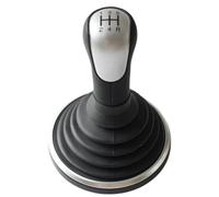 Generico Leva del cambio dell'auto Cuffia per pomello del cambio a 5 marce per auto, per Ford Fiesta MK6 Connect e per Fusion 2002-2008(Silver Pen and Case)