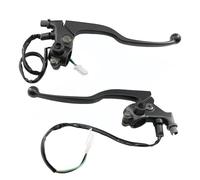 Generico Leva manubrio per moto per Yamaha 125cc YBR125 freno anteriore con cavo interruttore luce stop frizione(1 Pair)