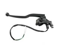 Generico Leva manubrio per moto per Yamaha 125cc YBR125 freno anteriore con cavo interruttore luce stop frizione(Left)