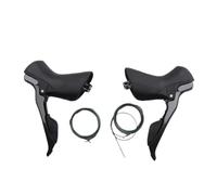 Generico Leve Cambio, Compatibile con Shimano, TIAGRA 4700 2x10s | Coppia sinistra 2s destra 10s, comando deragliatore meccanico con soli cavi cambio interni