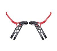 Generico Leve Freno, Compatibile con Brompton, BS03 Bici Pieghevole | Leve sinistra e destra in lega di alluminio CNC, 22.2mm, 73g/set, freno a cavo