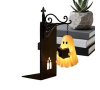 Generico Library Bookshelf Lamp - Reading Ghost Halloween Nook Lamp Decor