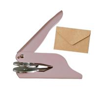 Generico Library Embossing Stamp - Book Embosser | Elegant Handheld Embossing Tool for Wedding Invitations Envelopes Paper Craft