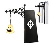 Generico Library Lantern Mini Bookshelf Lamp, 3D Cute Ghost Book Shelf Lamp