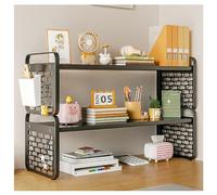 Generico Libreria da scrivania Moderna - Mobile salvaspazio per Computer e Accessori da Ufficio, Elegante complemento d'arredo, Organizer Multifunzionale da appoggio.