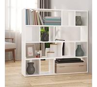 Generico Libreria/Divisorio Bianco Lucido 105x24x102 cm,Bianco,26.25kg,823247