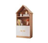 Generico Libreria In Legno A 3/4/5 Livelli, Ripiani Organizzatori For Libri A Pavimento For Carichi Pesanti, Con Armadietto Portaoggetti Inferiore, Capacità Di Carico 150 Kg For Soggiorno
