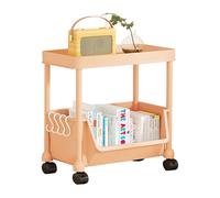 Generico Libreria Mobile Con Ruote - Carrello Di Archiviazione Per Camera Da - Organizzatore Trucco A Rotelle,Per Soggiorno Bagno Studio Ufficio Cucina Documenti Libri Computer Portatile