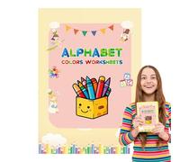 Generico Libri di Esercizi per la Scuola Materna | Esercizi di Calligrafia Infantile - attività Educative Prescolari con Riconoscimento Numeri E Apprendimento Colori per