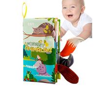 Generico Libri per Bambini,Giocattoli Educativi Morbidi per Lo Sviluppo con Suono - Libri Tattili - per Asilo Scuola Materna Viaggio Casa Gioco Vacanza Compleanno Feste Indoor