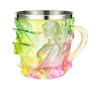 Genérico Libro, design femminile, 150 ml, libro dipinto a mano in 3D con manico, per donne, per biblioteca, scrittori, bibliotecari, lettori, amanti della lettura, Natale