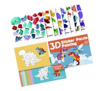 Genérico Libro di adesivi e attività per bambini, attività educative da viaggio, libro di adesivi per bambini, per viaggi in aereo, , auto, prescolare, casa, vacanze per bambini