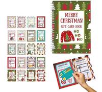 Generico Libro Di Biglietti Di Natale - Booklet Di Biglietti D'Auguri Buon Natale - di Cartoline d'Auguri per Figlio Famiglia Amici Ragazze | per Figli Amici Ragazzi Donne Uomini Giovani Famiglia