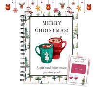 Generico Libro Di Biglietti Di Natale,Libro Di Auguri Di Buon Natale,Festa Inverno Donna Uomo Padre Madre | Colleghi Famiglia Collaboratori