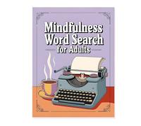 Genérico Libro Di Ricerca Di Parole per Adulti - Giochi Di Enigmi Con Lettera Grande 21 X 28,5 Cm, Più Di 400 Attività Di Esercizi Mentali Rilassanti per Anziani | Desa