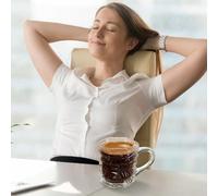 Generico Libro Dipinta | Bicchiere Da 200ml Termoresistente Colorato,Libro Con Pittura 3D E Manico - Per Donne Amanti della Lettura Scrittrici Bibliotecarie Regalo Natale