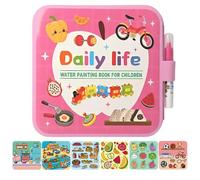 Generico Libro,Giocattoli Educativi Attività di Apprendimento,Quaderno Per Bambini Giocattoli Da Viaggio | Per Casa Scuola Aula Viaggio Aereo Gioco Disegno Arte Artigianato Natale