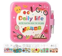 Generico Libro - Giochi Educativi Riutilizzabili | Giocattoli per Pittura per Bambini Libro Doodle ad Acqua,per Educazione Bambini Gioco Casa Viaggio Aula Aereo Scuola