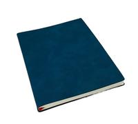 Generico Libro in pelle A5 Sensazione della Blocco note di moda Diario apprendimento Notebook Business Office e riviste Nota(A5 dark blue)
