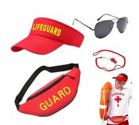 Generico Lifeguard Halloween Costume, Lifeguards Costume, Lifeguard Props