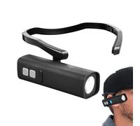 Generico Light Clip A Clip - 11x3,1x3,1 Cm Lampada Di Testa, Torcia Ricaricabile Alla Testa, Proiettore Impermeabile, Accampamento Del Proiettore, Corsa, Ciclismo | Lamp Portatile Leggero