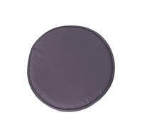 Generico Light Gray, 2 Pezzi Cuscino per Sedile Sgabello Rotondo, Cuscino per Sedia in Spugna Semplice e Spesso per la Casa, Cuscini per Sedie in Tessuto a Colore Pieno