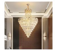 Generico Light Luxury Villa Hollow Duplex Building Living Room Cantilevered Crystal Hall Staircase Post-Modern Hotel Lobby Light