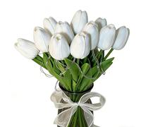 Generico Light Up Faux Flowers -Artificial Flower Lights | LED Decorative Floral Lamps For Home Office Apartment | 15-pieces LED Light Up Flowers | Hotel Bedroom Living Room Study Nightstand